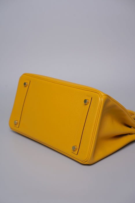 Hermes Birkin 30 in Jaune Ambre Epsom Ghw (Brand New)