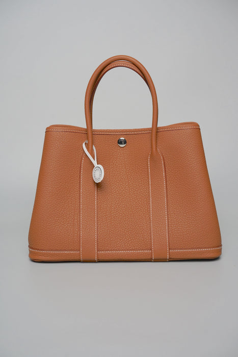 Hermes Garden Party 30 in Gold Phw (Brand New)