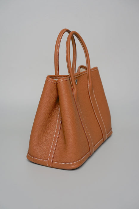 Hermes Garden Party 30 in Gold Phw (Brand New)
