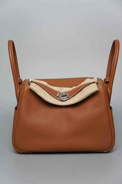 Hermes Lindy 26 in Gold Phw (Brand New)