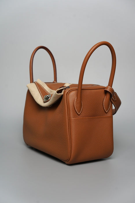 Hermes Lindy 26 in Gold Phw (Brand New)