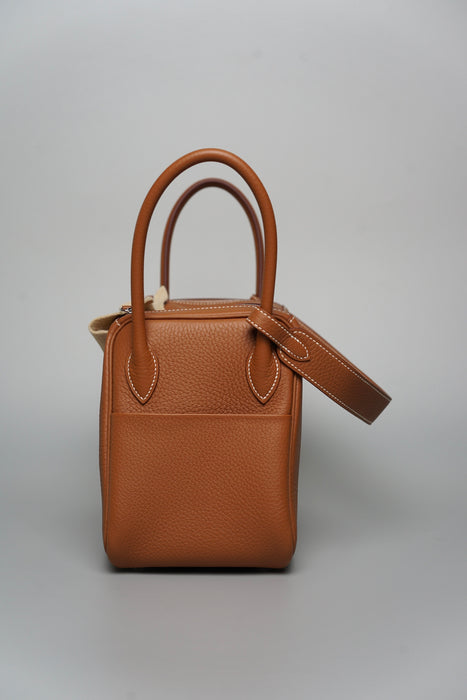 Hermes Lindy 26 in Gold Phw (Brand New)
