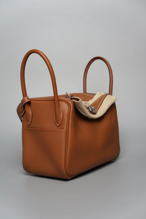 Hermes Lindy 26 in Gold Phw (Brand New)