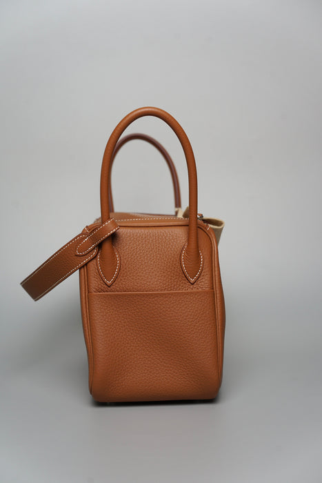 Hermes Lindy 26 in Gold Phw (Brand New)