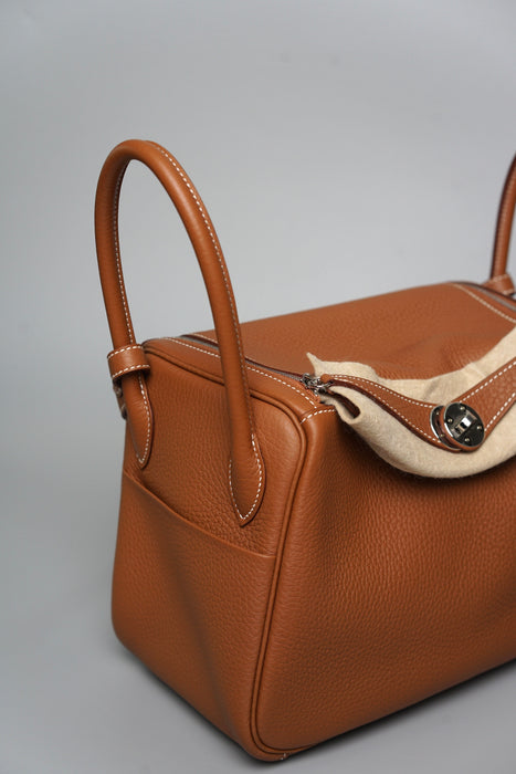 Hermes Lindy 26 in Gold Phw (Brand New)