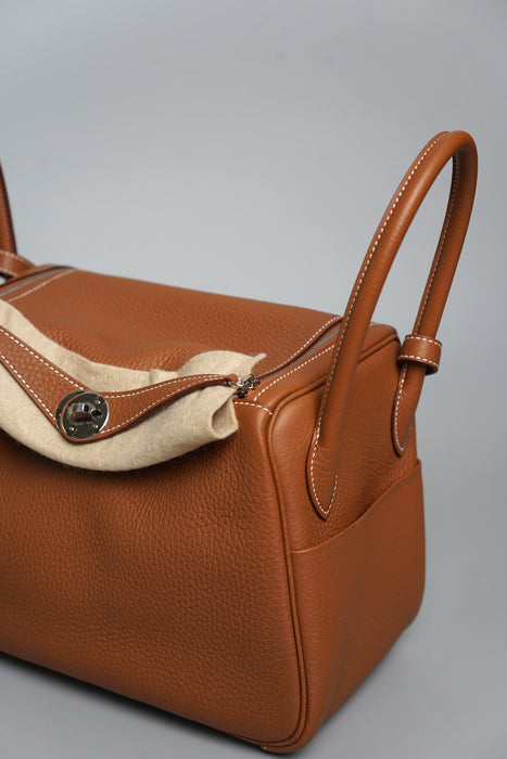 Hermes Lindy 26 in Gold Phw (Brand New)