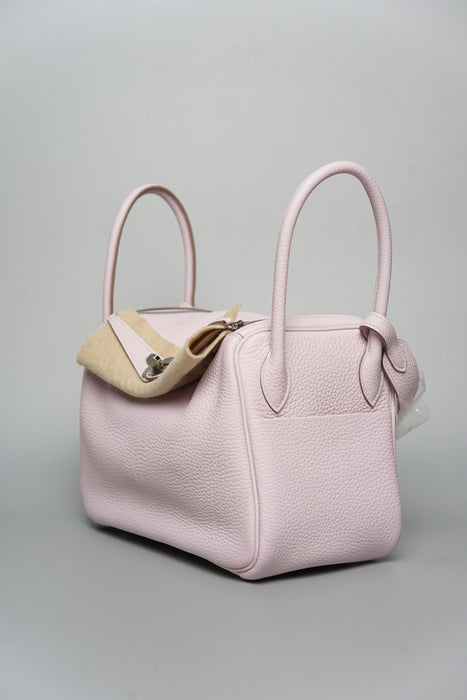 Hermes Lindy 26 in Mauve Pale Verso Nata Phw (Brand New)