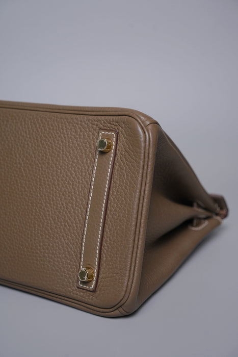 Hermes Birkin 30 in Etoupe Togo Ghw