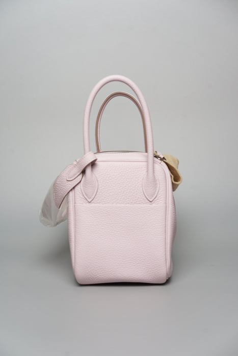 Hermes Lindy 26 in Mauve Pale Verso Nata Phw (Brand New)