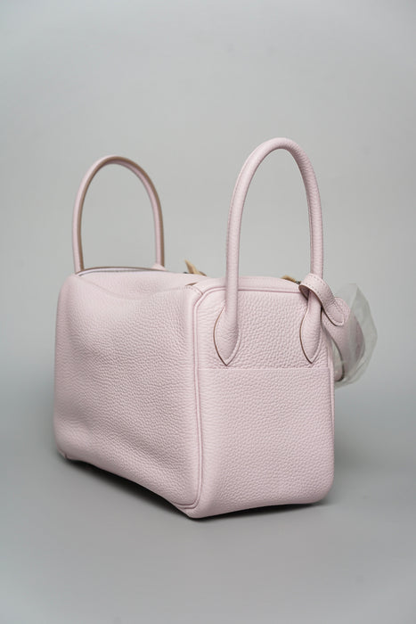 Hermes Lindy 26 in Mauve Pale Verso Nata Phw (Brand New)