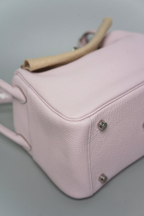 Hermes Lindy 26 in Mauve Pale Verso Nata Phw (Brand New)