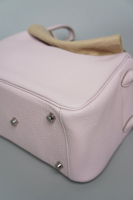 Hermes Lindy 26 in Mauve Pale Verso Nata Phw (Brand New)