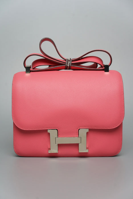 Hermes Constance 24 in Rose Azalea Evercolor Phw
