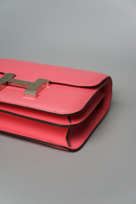 Hermes Constance 24 in Rose Azalea Evercolor Phw