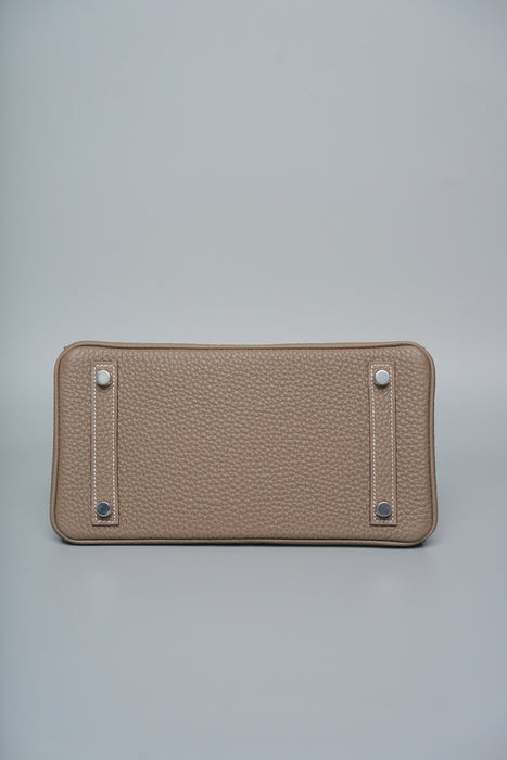 Hermes Birkin 25 in Gris T Togo Phw (Brand New)
