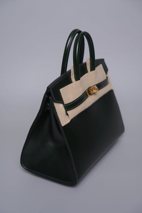 Hermes Birkin 25 Sellier in Vert Fonce Box Ghw (Brand New)