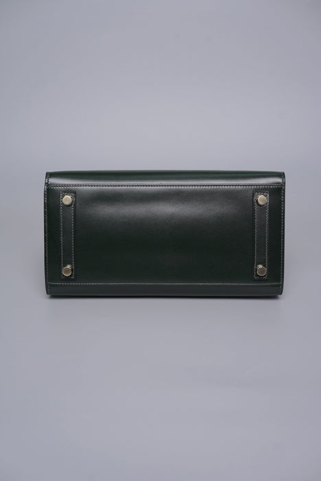 Hermes Birkin 25 Sellier in Vert Fonce Box Ghw (Brand New)