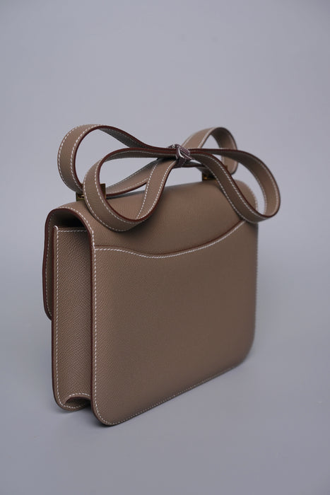 Hermes Constance 24-1 in Etoupe Ghw (Brand New)