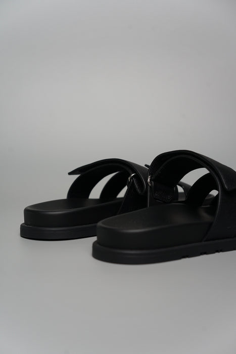 Hermes Chypre Sandal in Noir Size 42 (Brand New)