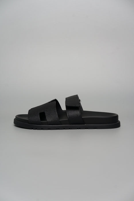 Hermes Chypre Sandal in Noir Size 42 (Brand New)