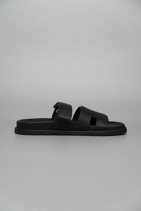 Hermes Chypre Sandal in Noir Size 42 (Brand New)