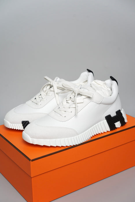 Hermes Bouncing Sneaker in Blanc Size 42 (Brand New)