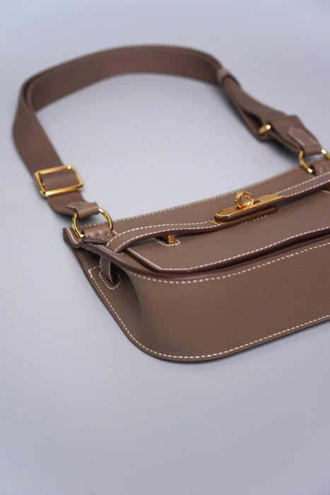 Hermes Mini Jypsiere in Etoupe Evercolor Ghw (Brand New)