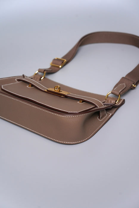Hermes Mini Jypsiere in Etoupe Evercolor Ghw (Brand New)