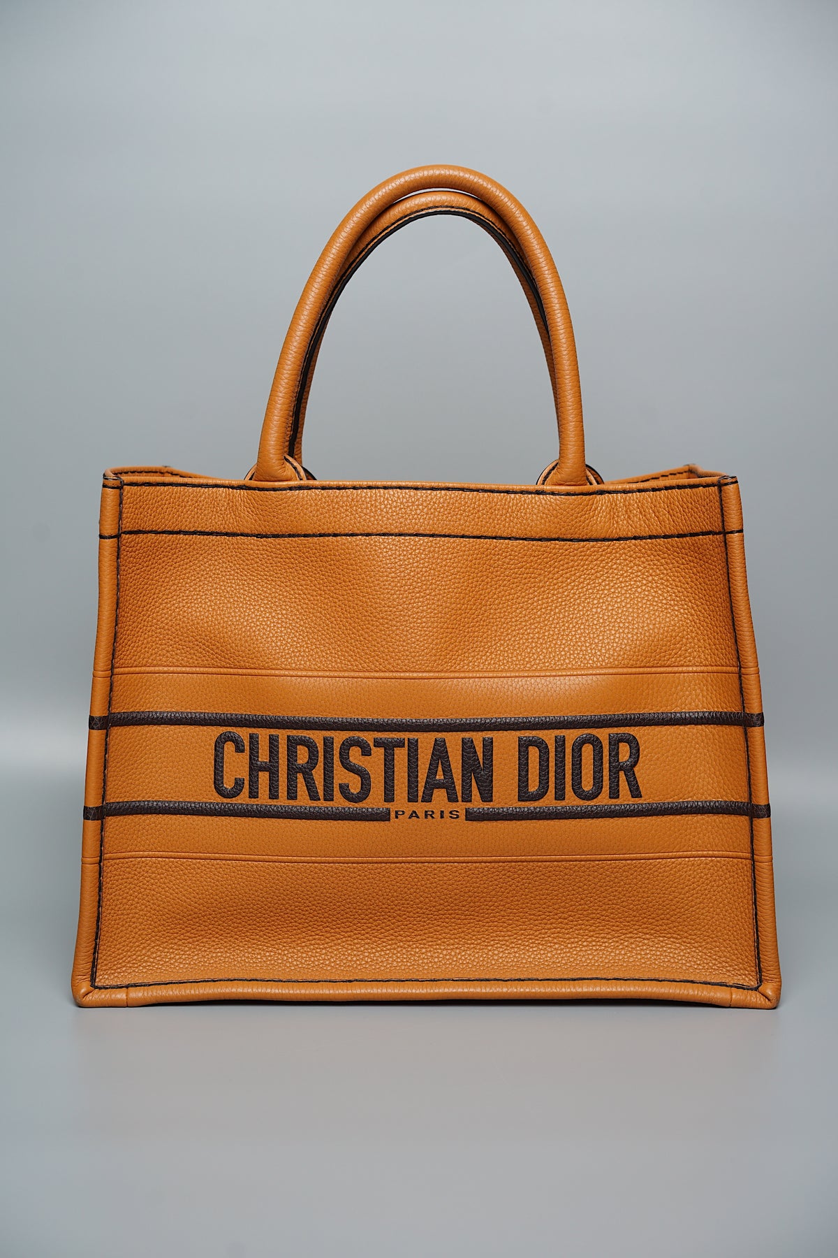 Christian dior clearance book tote orange