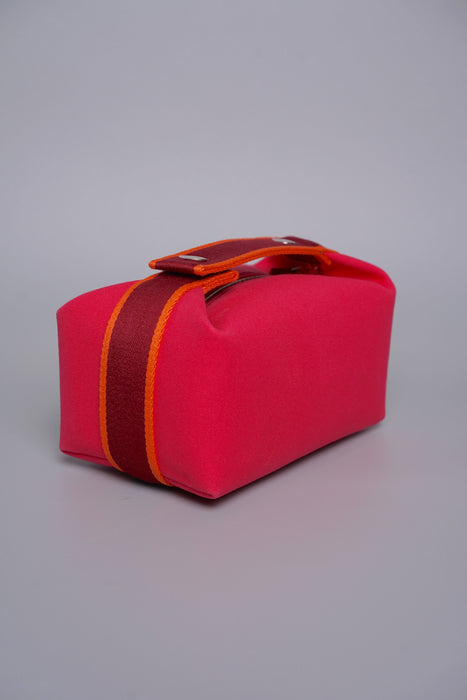 Hermes Bride-A-Brac PM Case in Hibiscus Phw (Brand New)