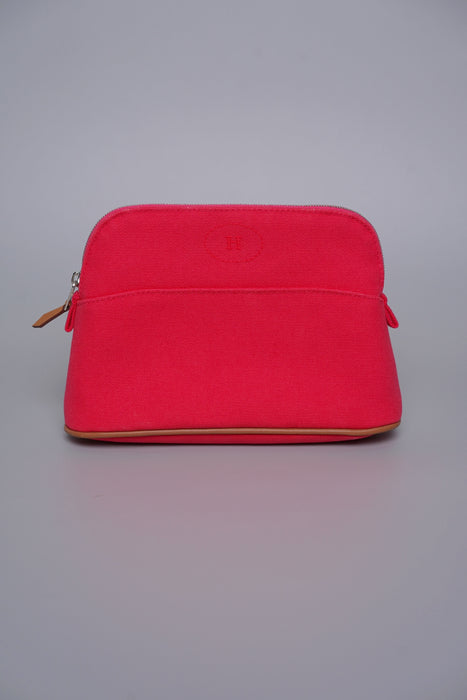 Hermes Bolide Case, Mini Model in Hibiscus Phw (Brand New)
