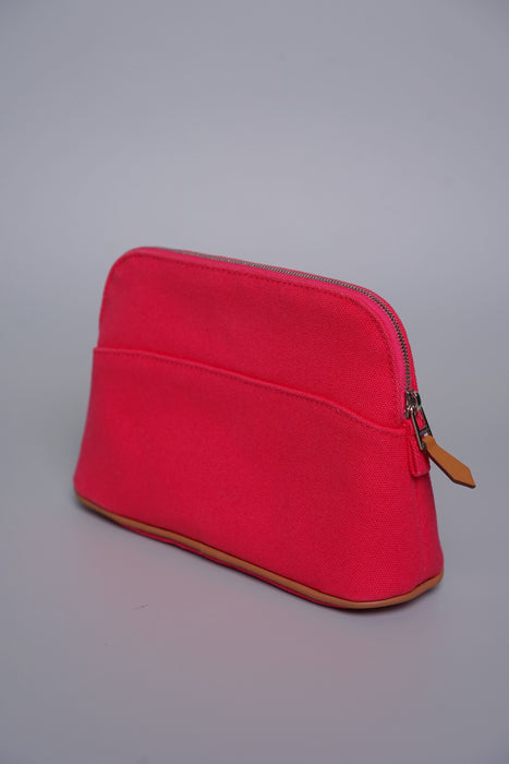 Hermes Bolide Case, Mini Model in Hibiscus Phw (Brand New)