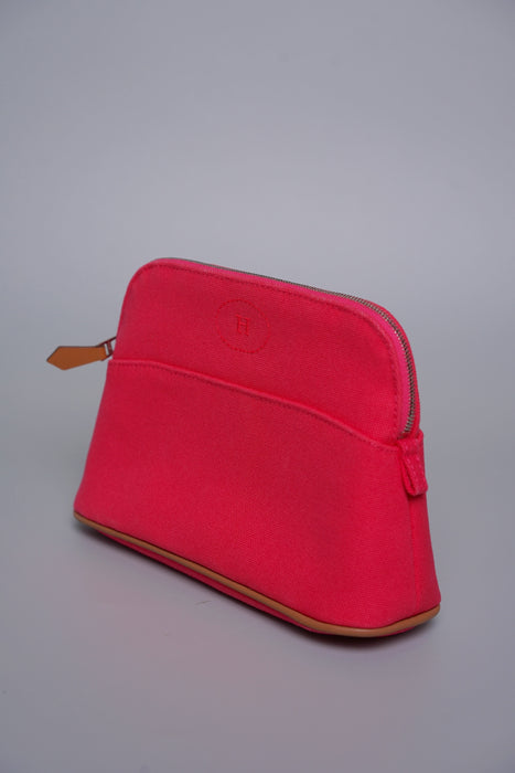 Hermes Bolide Case, Mini Model in Hibiscus Phw (Brand New)