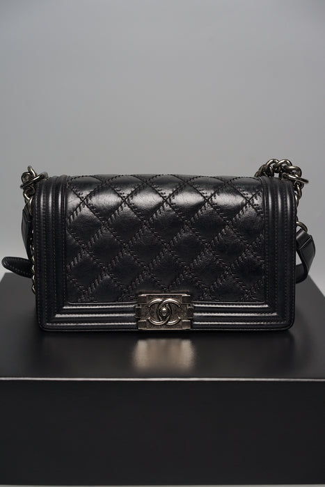 Chanel Boy 25 in Black