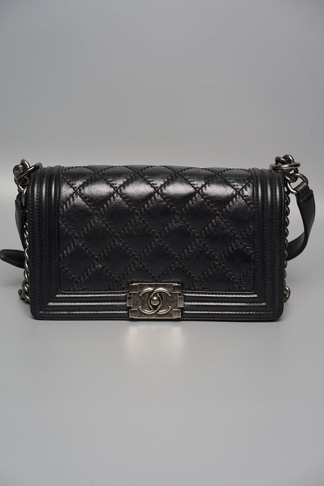 Chanel Boy 25 in Black