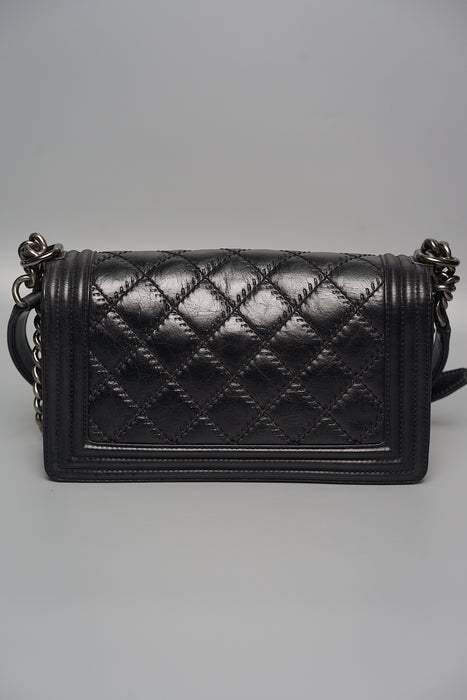 Chanel Boy 25 in Black