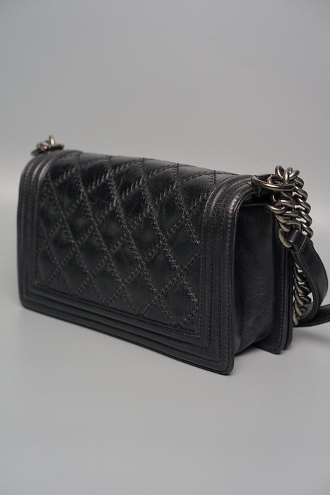 Chanel Boy 25 in Black