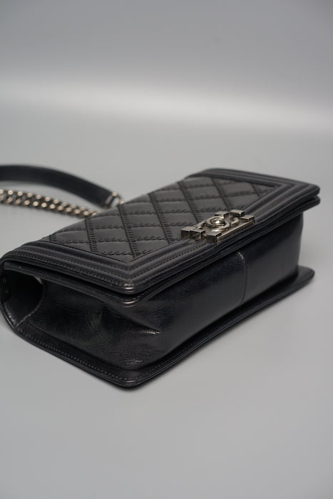 Chanel Boy 25 in Black