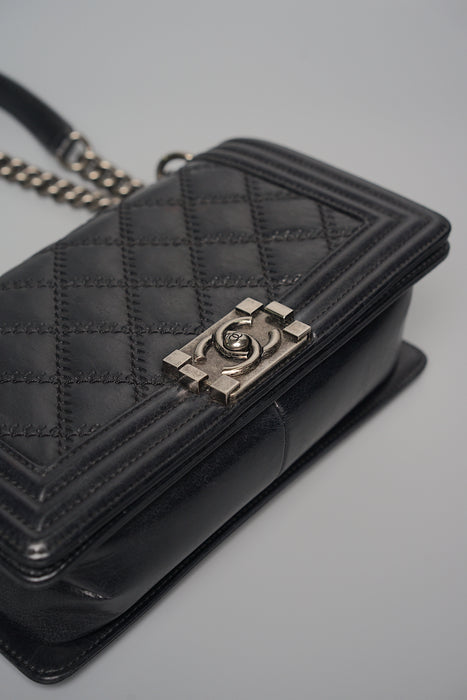 Chanel Boy 25 in Black