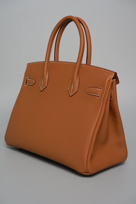 Hermes Birkin 30 in Gold Togo Ghw (Brand New)