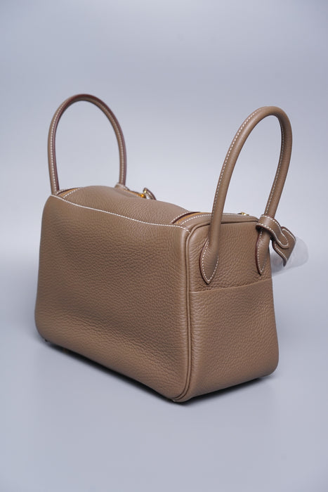 Hermes Lindy 26 in Etoupe Ghw (Brand New)