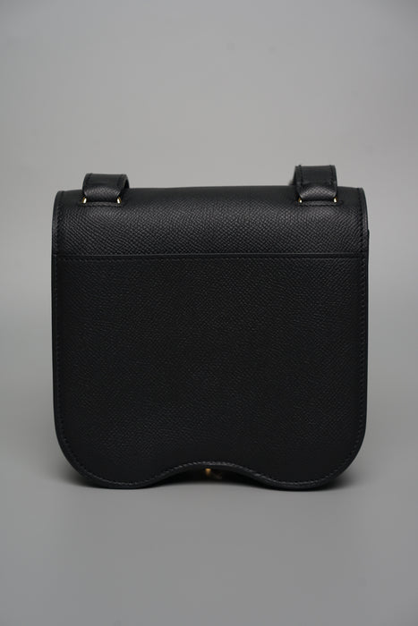 Hermes Della Cavalleria Mini in Noir Ghw (Brand New)