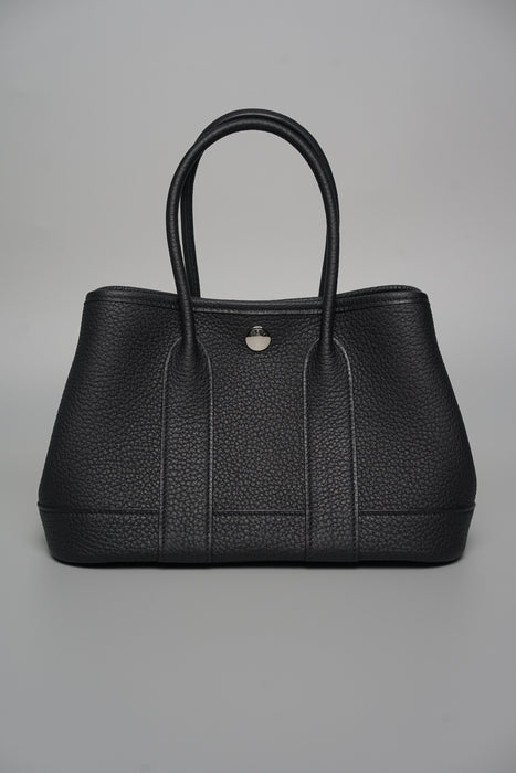 Hermes Mini Garden Party 23 Toile in Black Negonda Phw (Brand New)