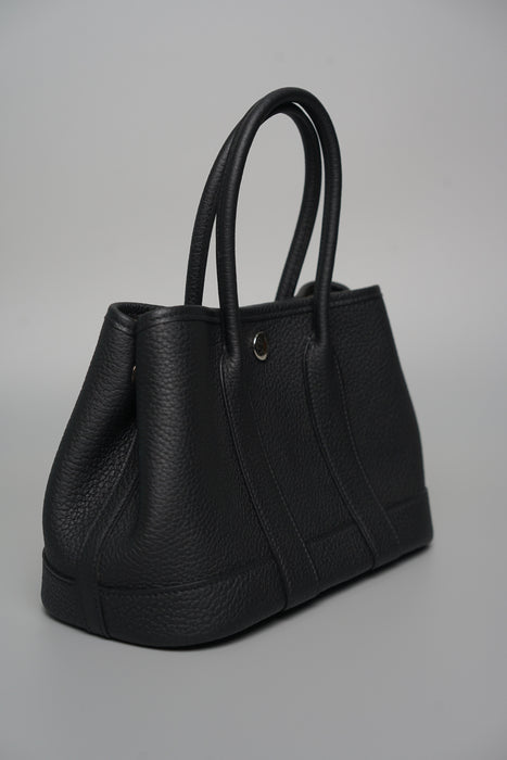 Hermes Mini Garden Party 23 Toile in Black Negonda Phw (Brand New)