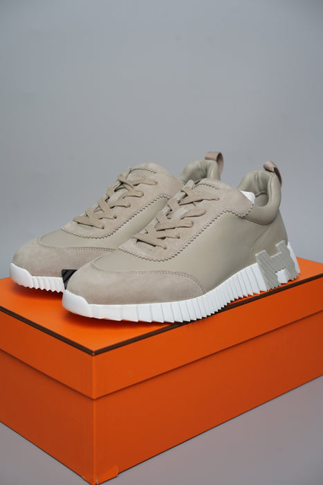 Hermes Bouncing Sneakers in Beige Esquisse Size 41 (Brand New)