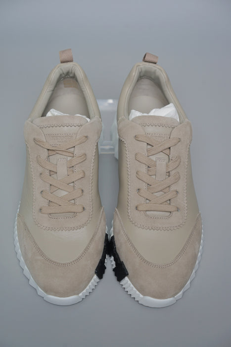 Hermes Bouncing Sneakers in Beige Esquisse Size 41 (Brand New)