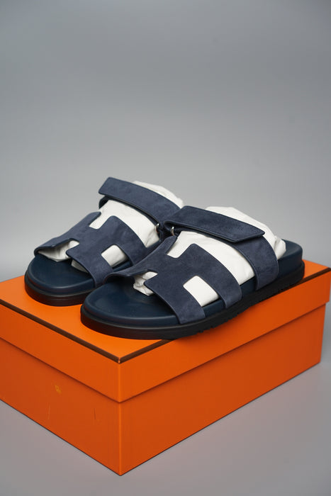 Hermes Chypre Sandal in Bleu Celeste Size 38 (Brand New)