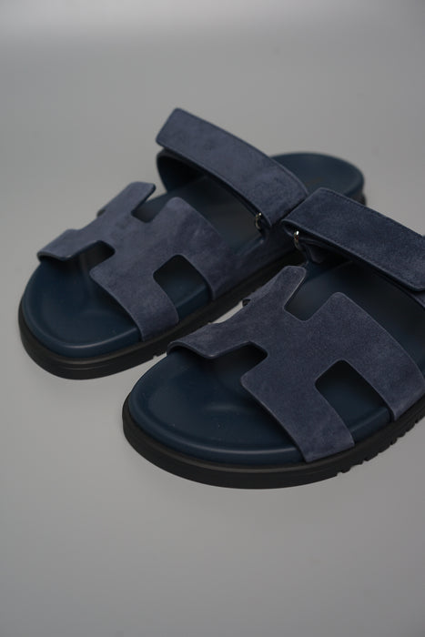 Hermes Chypre Sandal in Bleu Celeste Size 38 (Brand New)