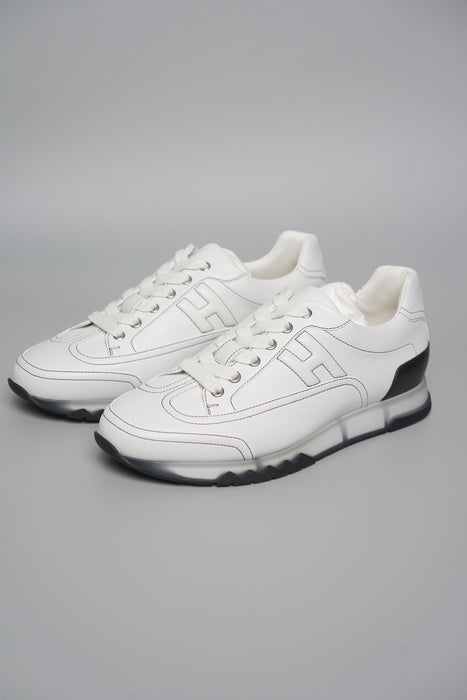 Hermes Trail Sneakers in Blanc Size 41.5 (Brand New)