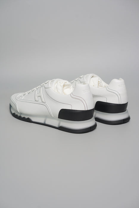 Hermes Trail Sneakers in Blanc Size 41.5 (Brand New)